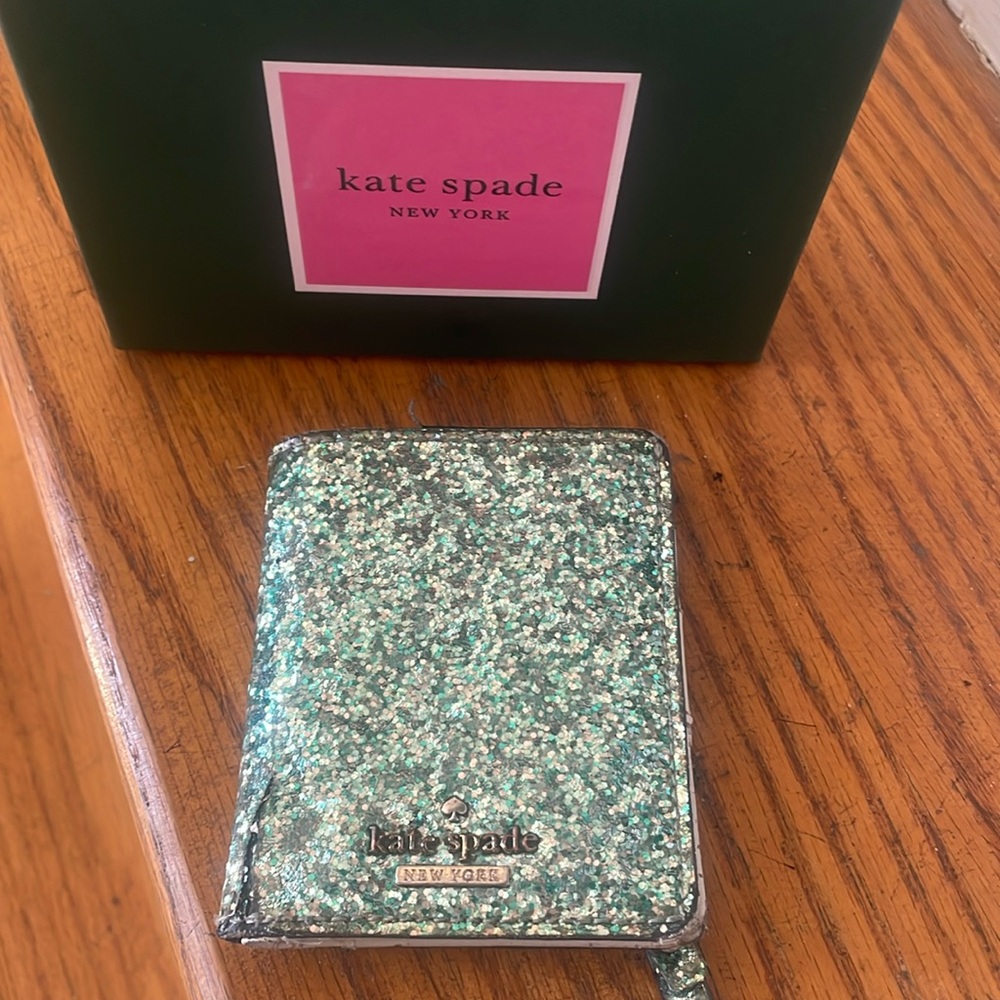 Kate spade sparkle wallet authentic